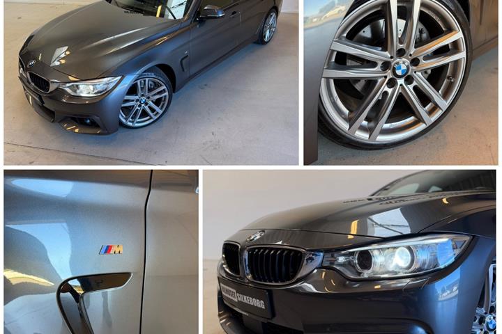 Sort BMW 430d fra 2017