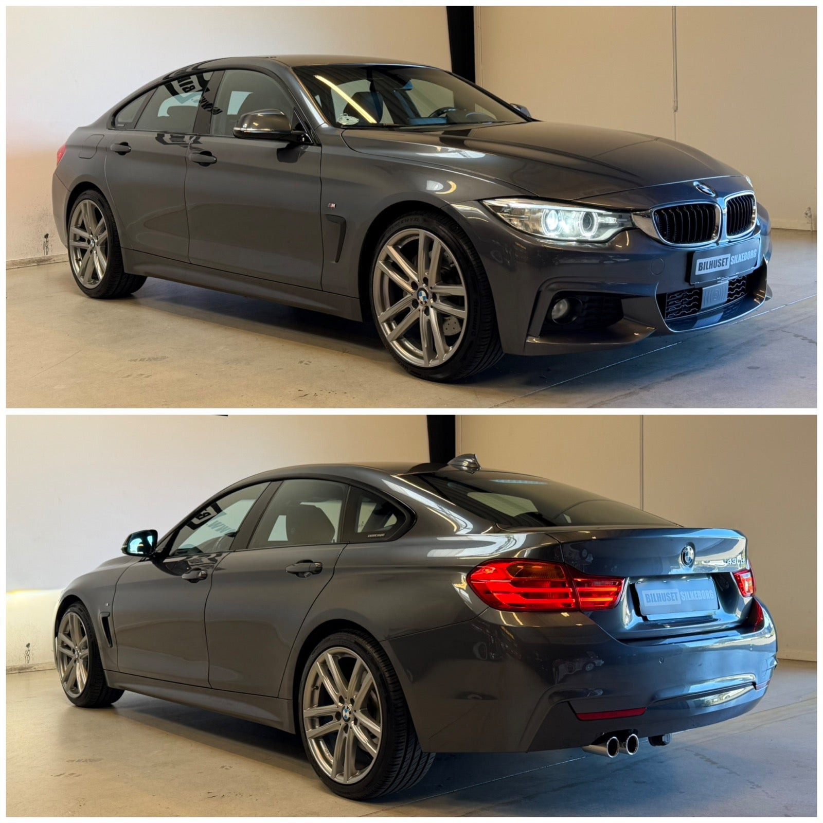 Sort BMW 430d fra 2017