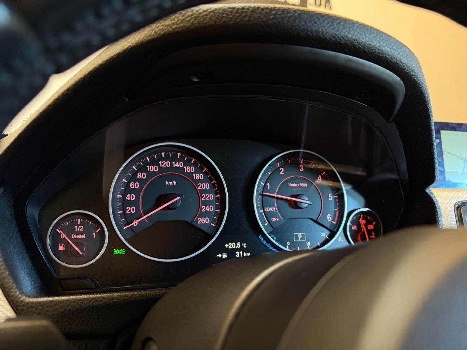 Sort BMW 430d fra 2017
