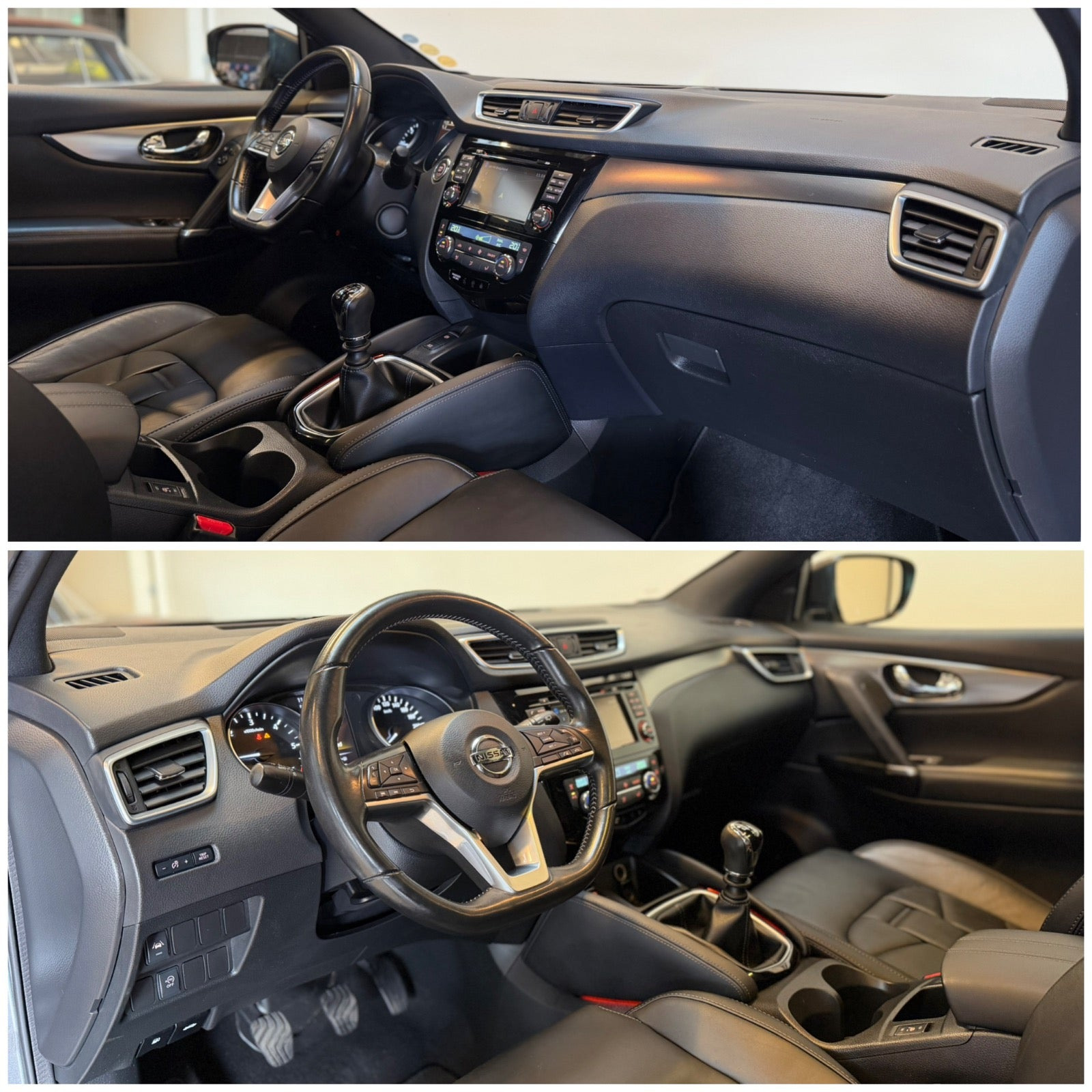 Sort Nissan Qashqai fra 2018