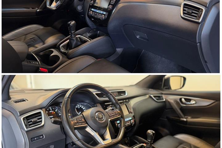 Sort Nissan Qashqai fra 2018