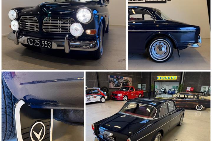 Blå Volvo 122S fra 1967