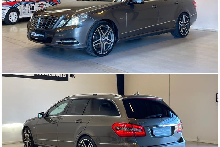 Grå Mercedes E250 fra 2010
