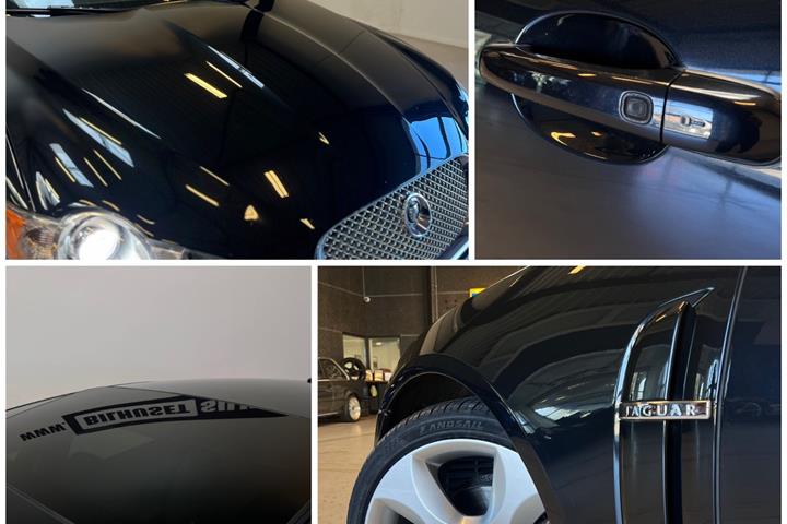 Brun Jaguar XF fra 2008