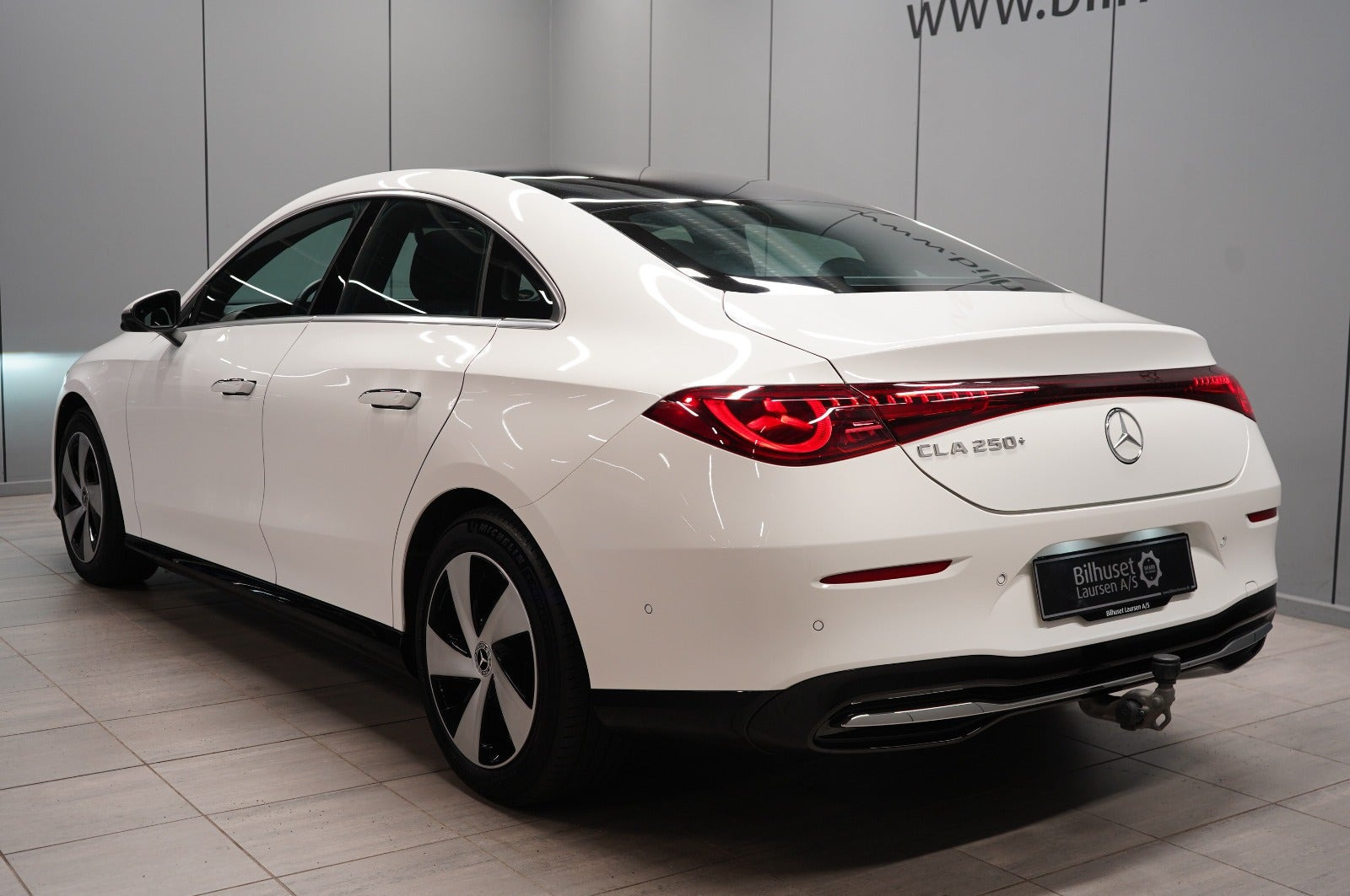 Hvid Mercedes CLA250+ fra 2026