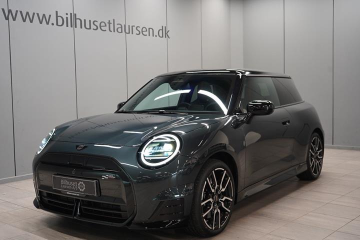 Grå Mini Cooper E fra 2025