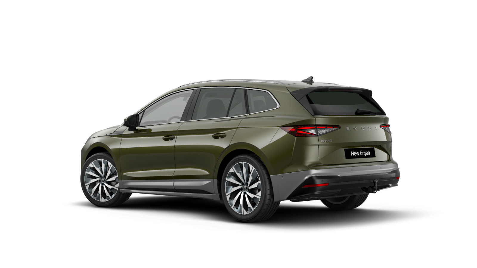Grøn Skoda Enyaq fra 2026