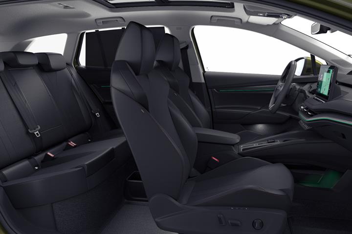 Grøn Skoda Enyaq fra 2026
