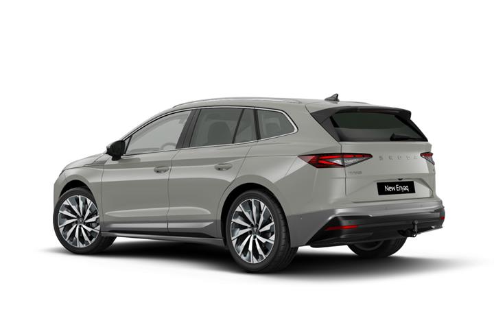 Grå Skoda Enyaq fra 2026