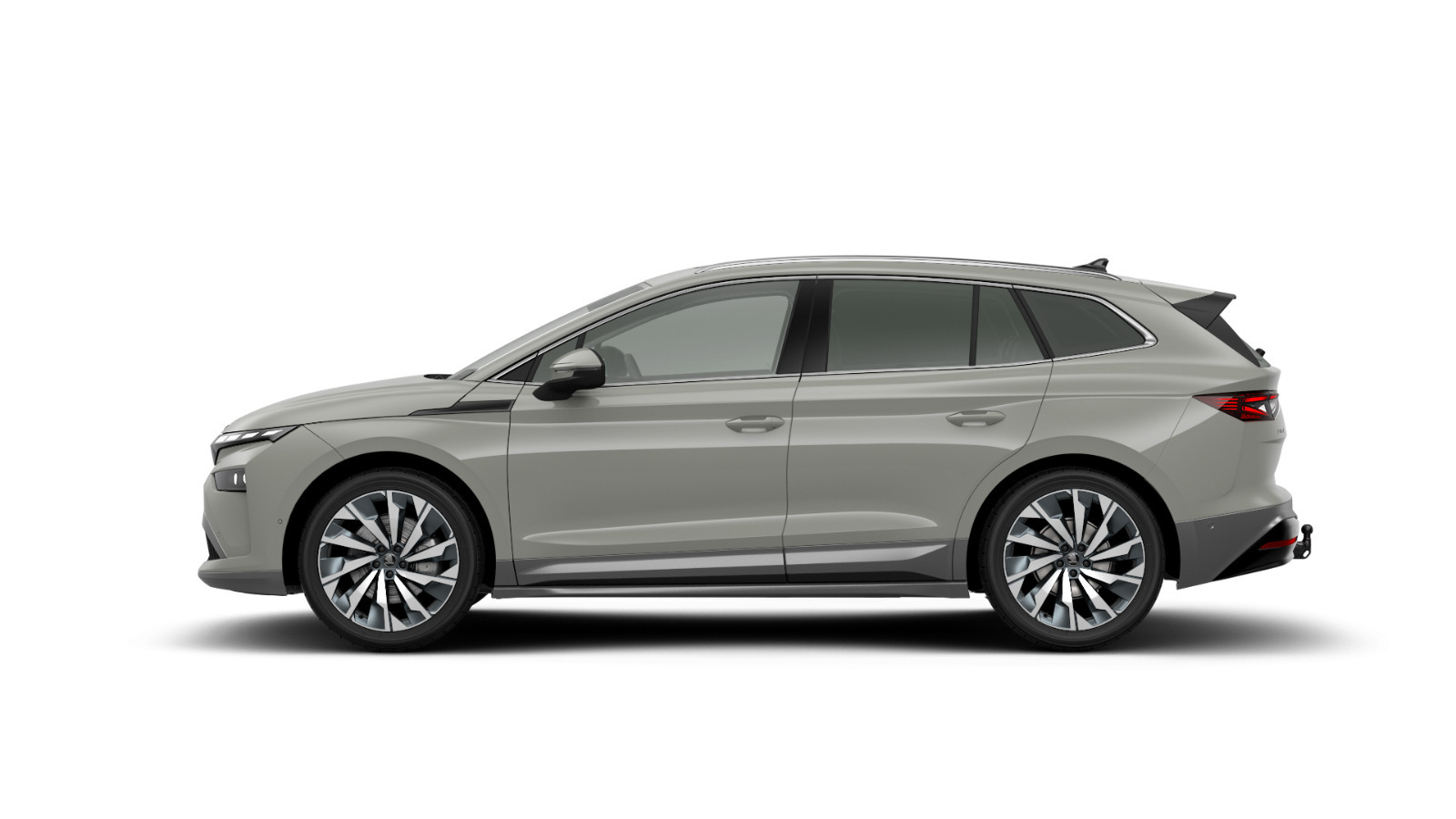 Grå Skoda Enyaq fra 2026