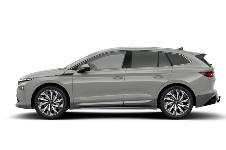 Grå Skoda Enyaq fra 2026