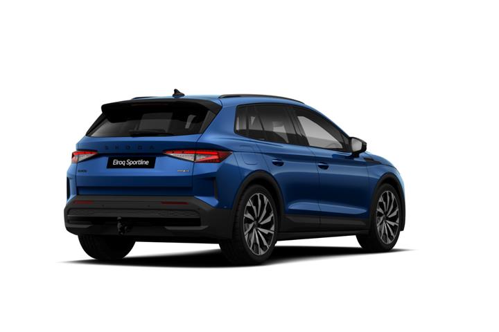 Blå Skoda Elroq fra 2026