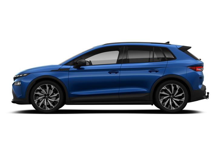 Blå Skoda Elroq fra 2026
