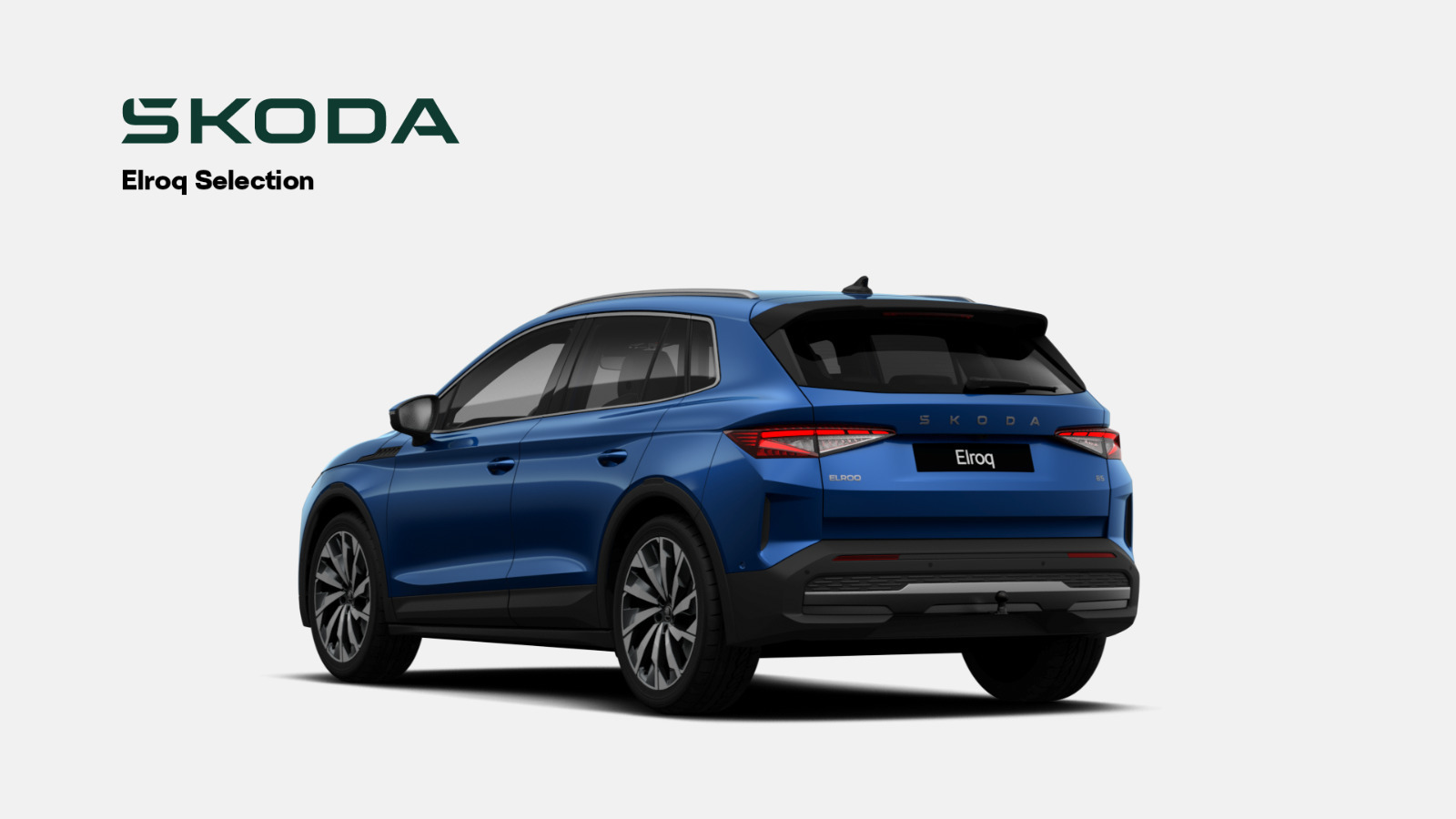 Blå Skoda Elroq fra 2025