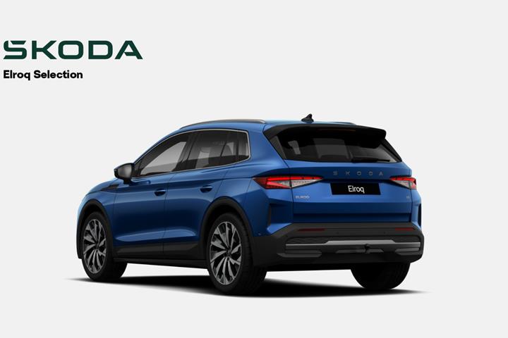 Blå Skoda Elroq fra 2025