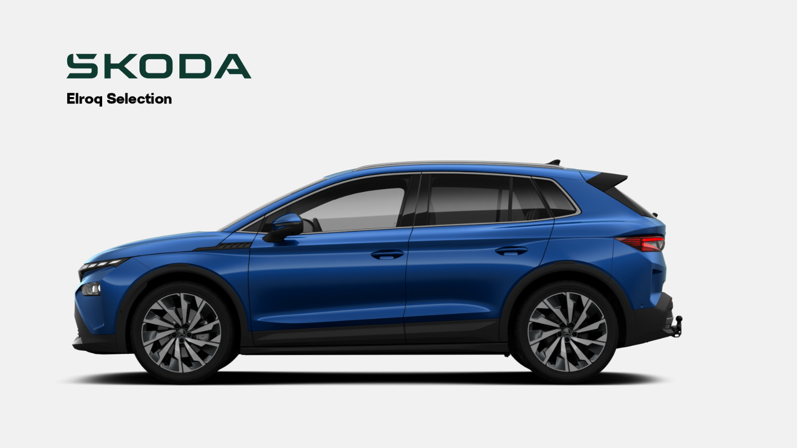 Blå Skoda Elroq fra 2025