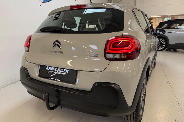 Beige Citroën C3 fra 2024