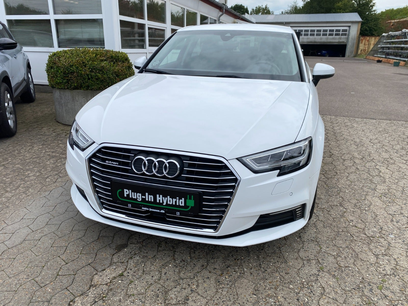 Hvid Audi A3 fra 2020