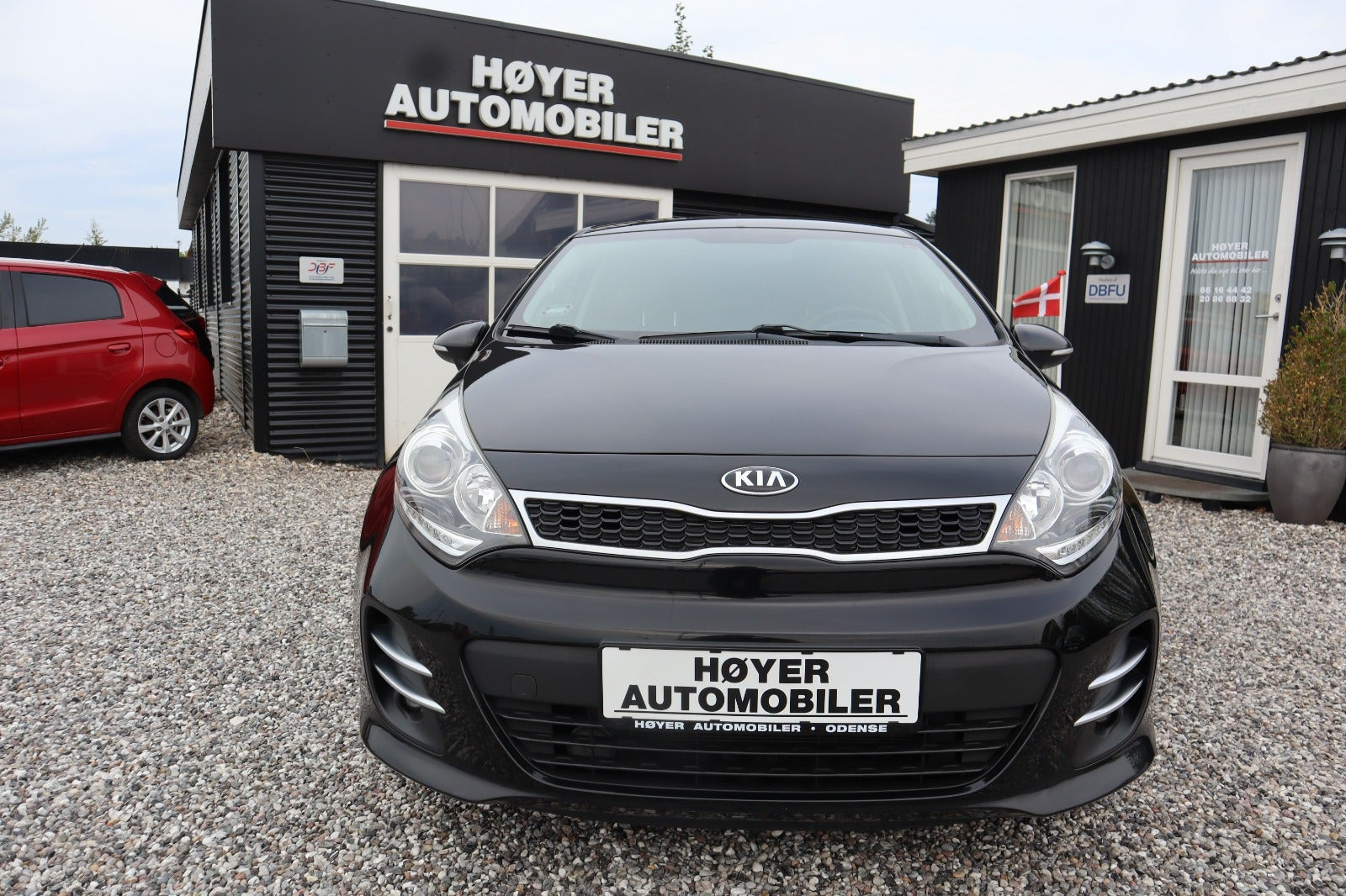 Sort Kia Rio fra 2016