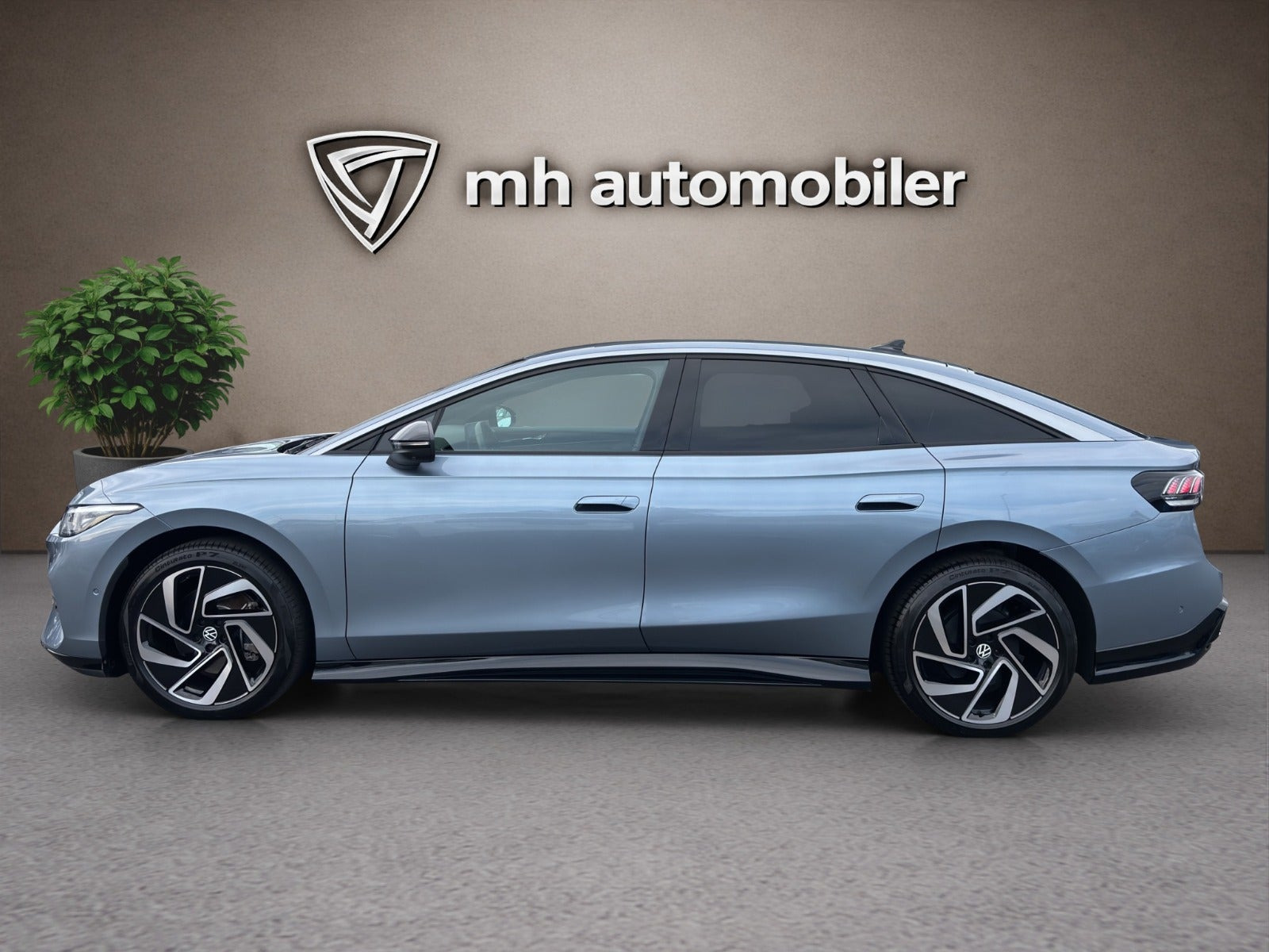 Blå VW ID.7 fra 2026