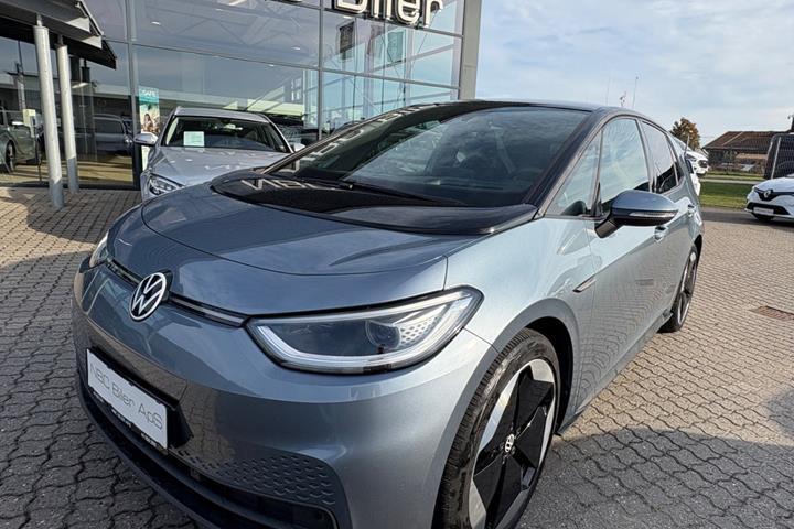 Blå VW ID.3 fra 2021
