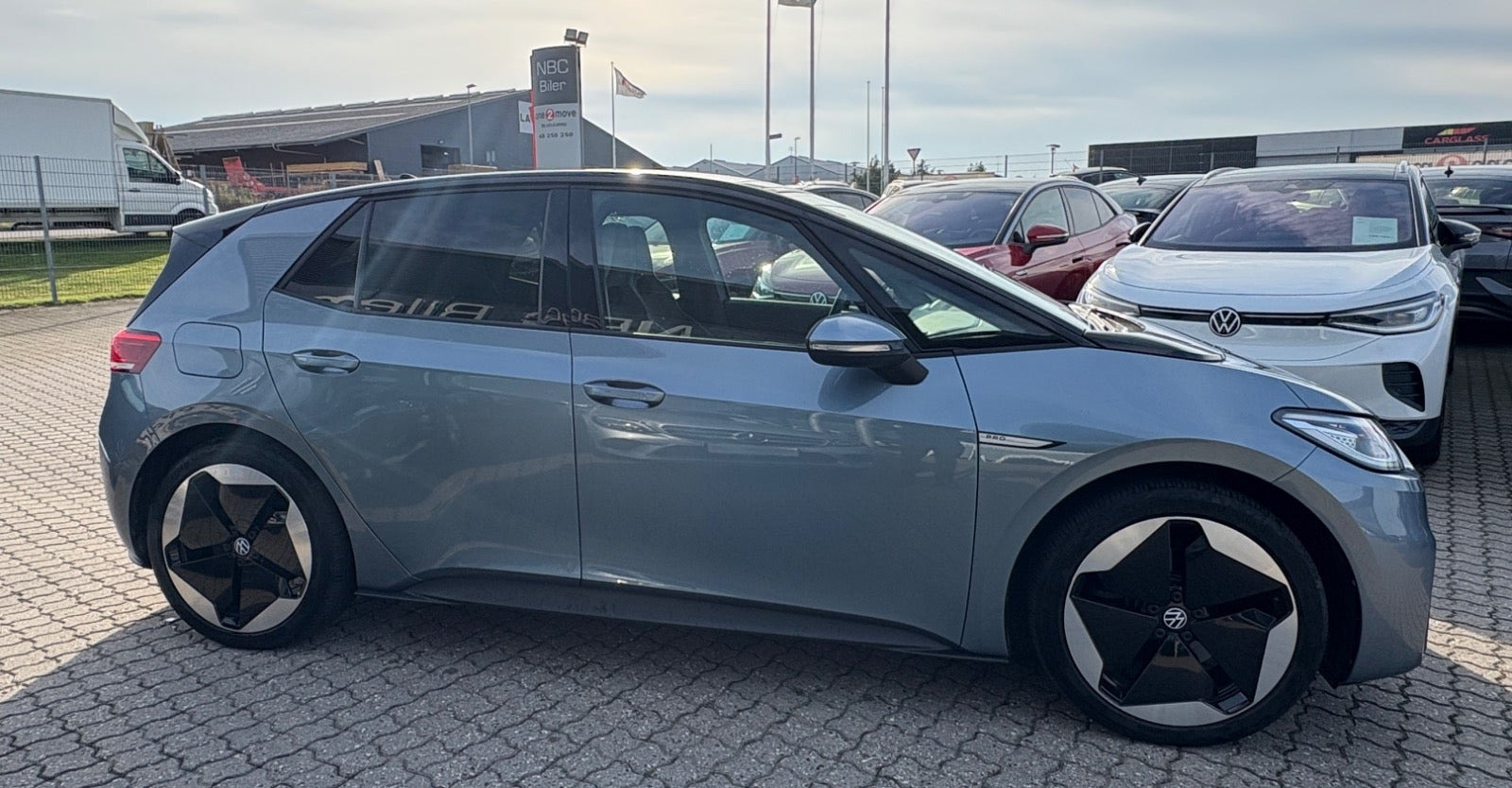Blå VW ID.3 fra 2021