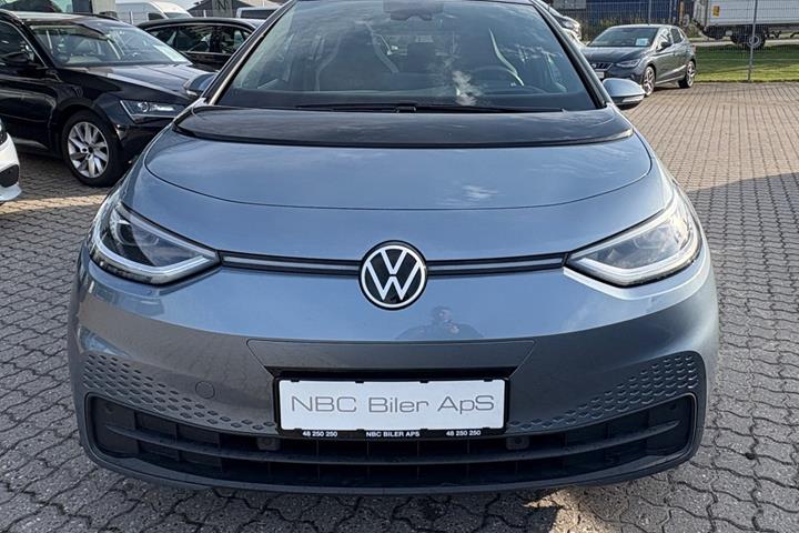 Blå VW ID.3 fra 2021