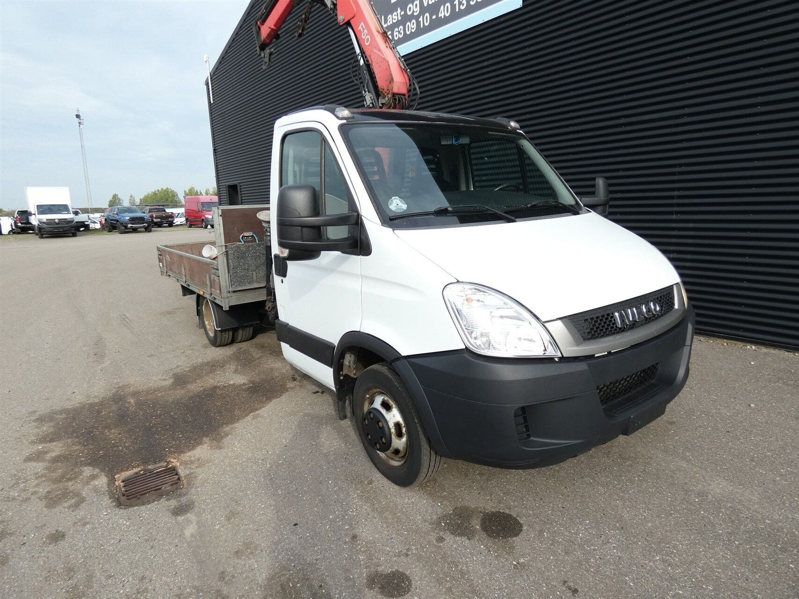 Hvid Iveco Daily fra 2011