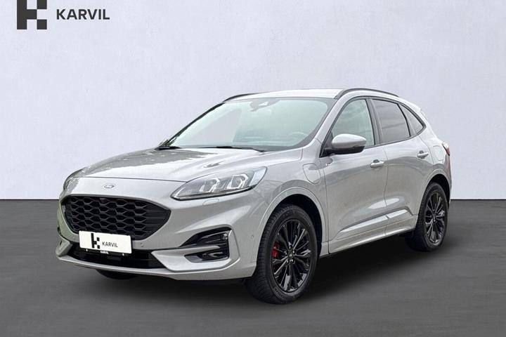 Grå Ford Kuga fra 2024 set udefra