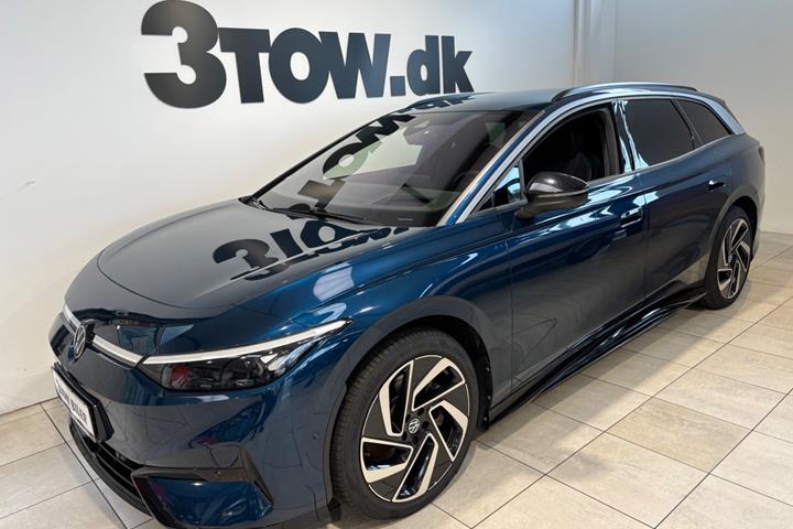 Blå VW ID.7 fra 2025