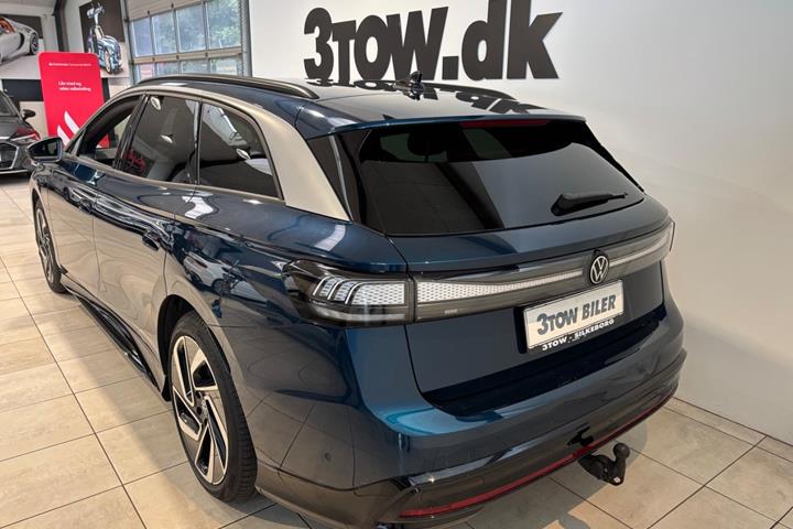 Blå VW ID.7 fra 2025