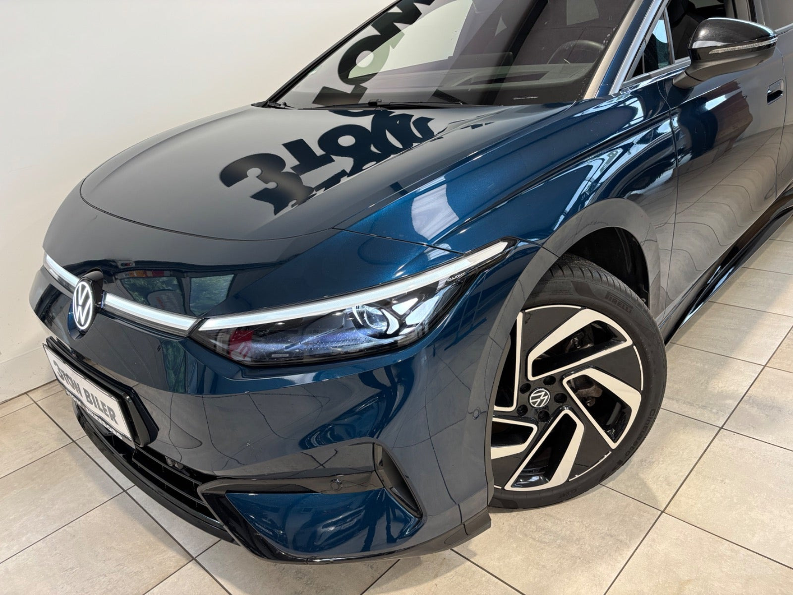 Blå VW ID.7 fra 2025