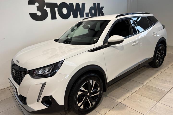 Hvid Peugeot 2008 fra 2021
