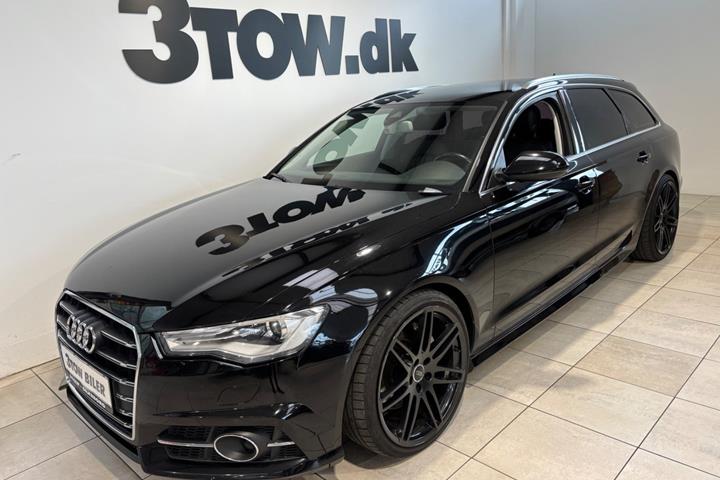 Sort Audi A6 fra 2017