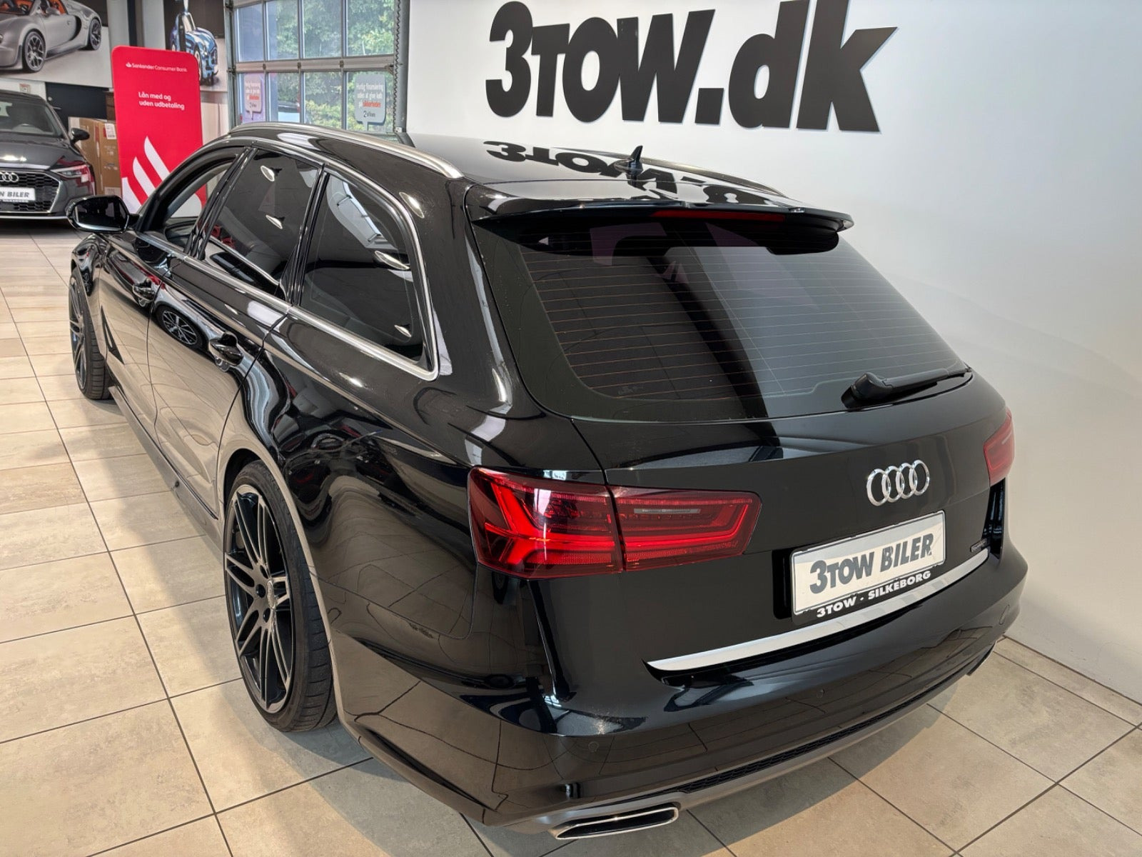 Sort Audi A6 fra 2017