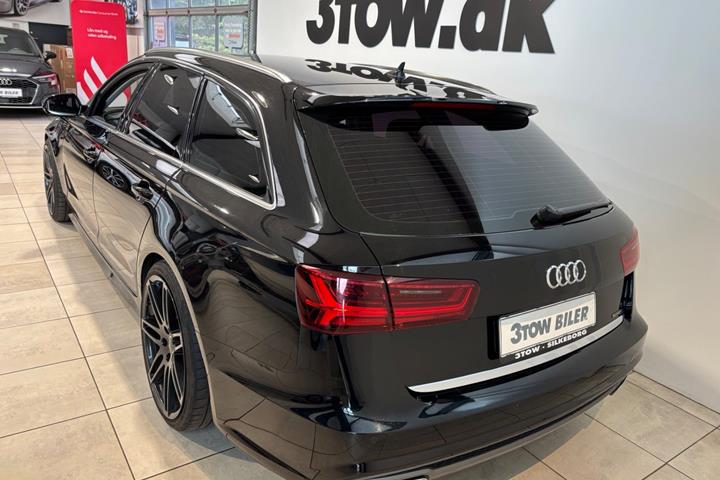 Sort Audi A6 fra 2017
