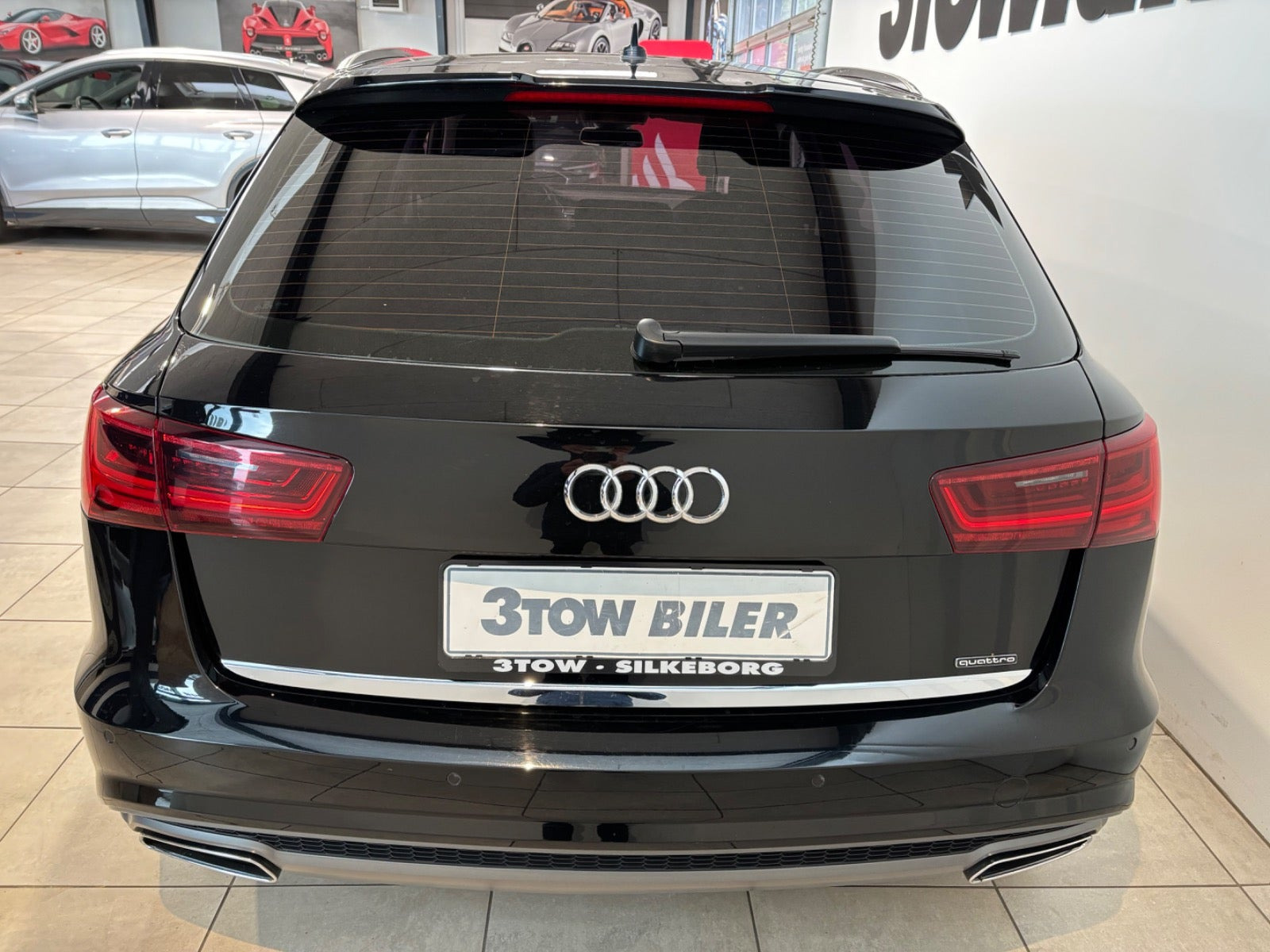Sort Audi A6 fra 2017