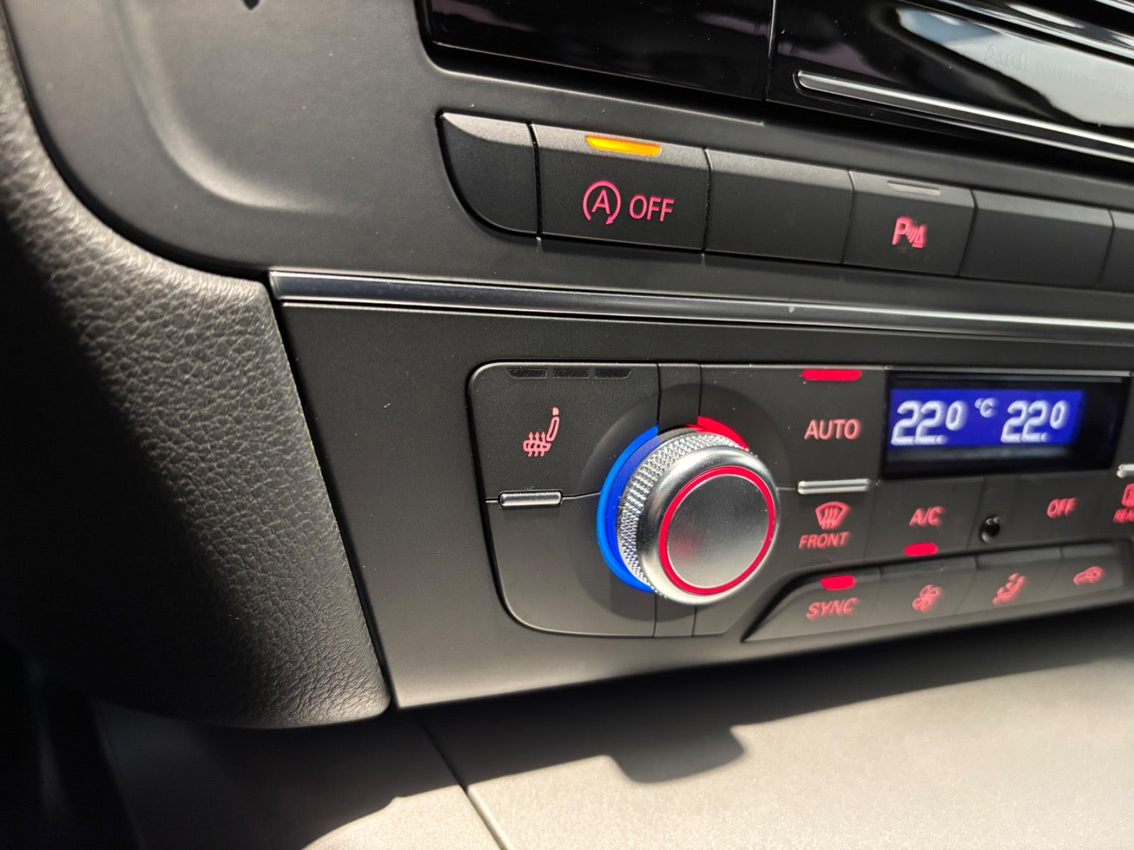 Sort Audi A6 fra 2017