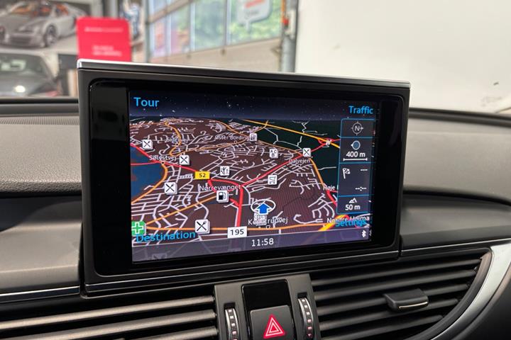Sort Audi A6 fra 2017