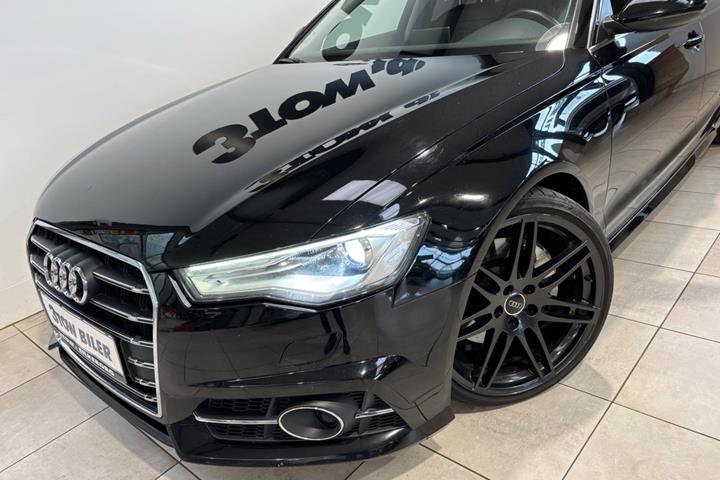 Sort Audi A6 fra 2017
