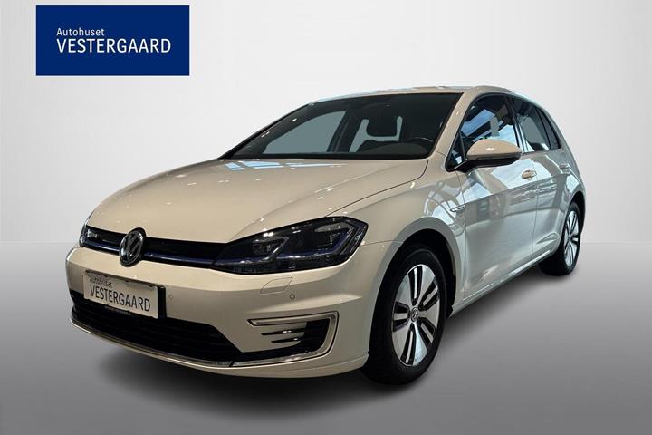 Hvid VW e-Golf VII fra 2019
