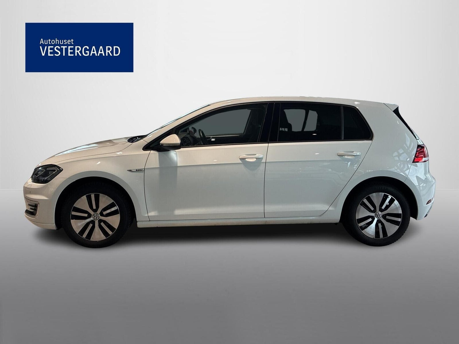 Hvid VW e-Golf VII fra 2019