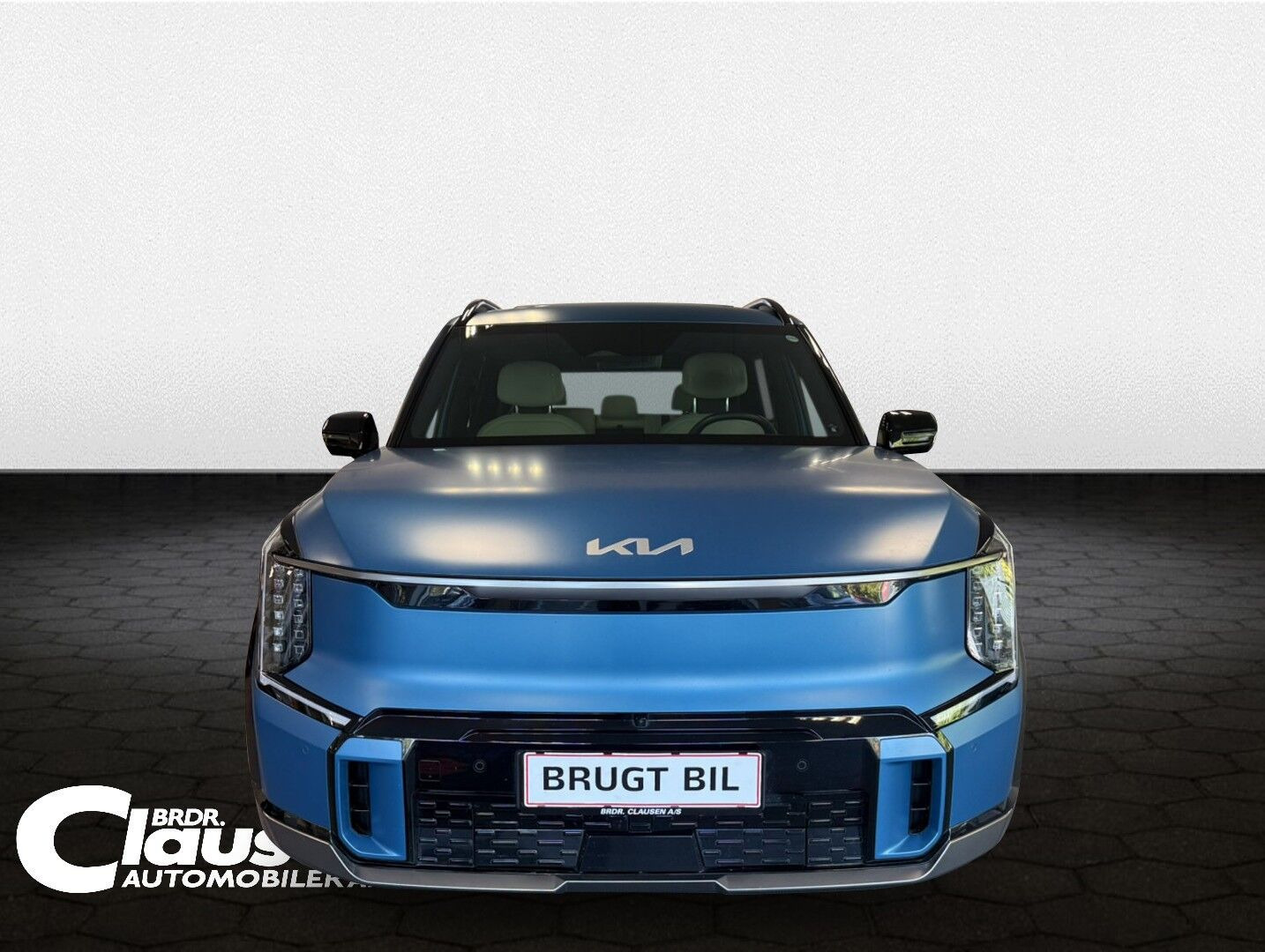 Blå Kia EV9 fra 2024