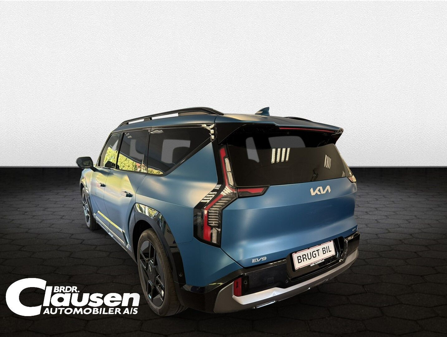 Blå Kia EV9 fra 2024