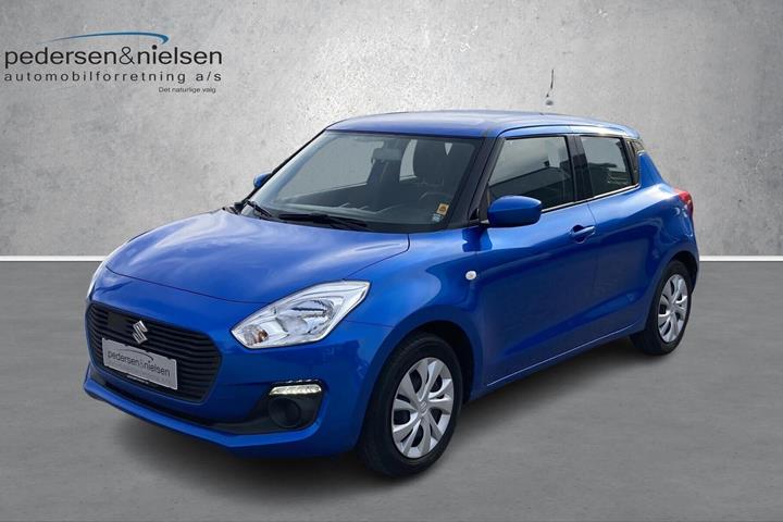 Blå Suzuki Swift fra 2020