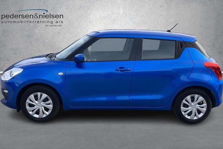 Blå Suzuki Swift fra 2020