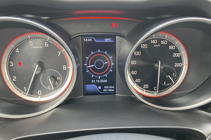 Blå Suzuki Swift fra 2020
