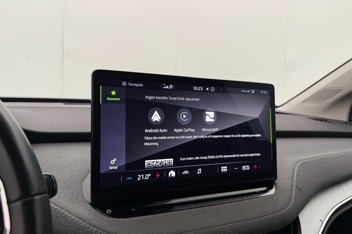 Sort Skoda Enyaq fra 2022