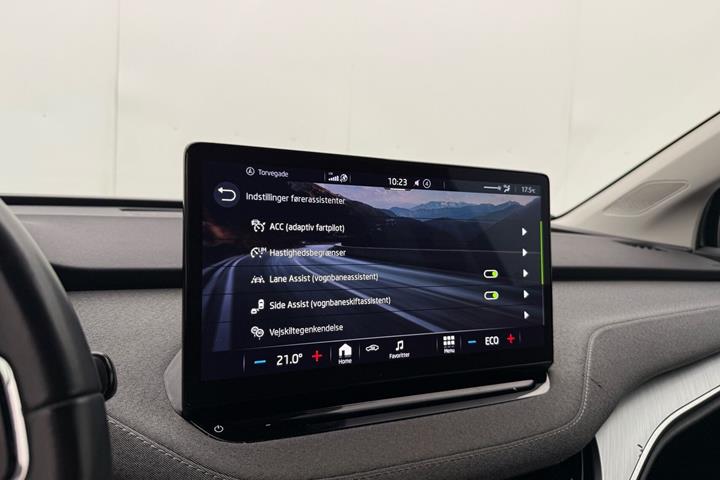 Sort Skoda Enyaq fra 2022