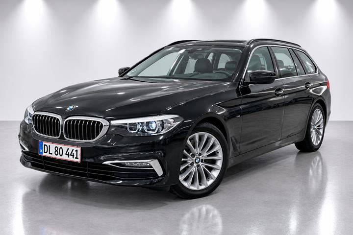 Sort BMW 520d fra 2018